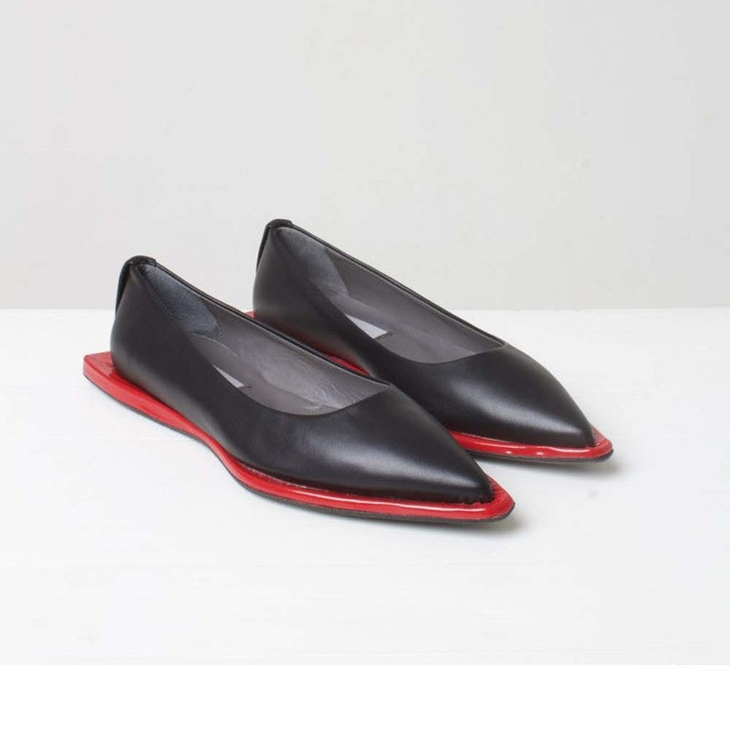 ADALGISA BLACK+RED NAPPA