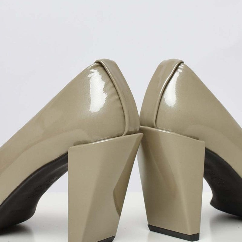 CASSANDRA BRICK PATENT LEATHER