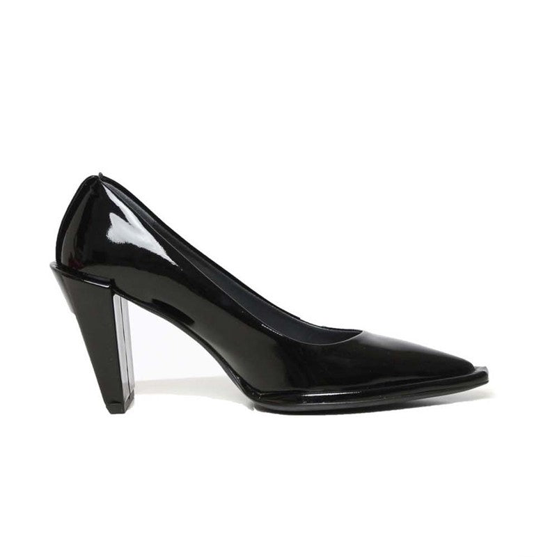 CASSANDRA BLACK PATENT LEATHER