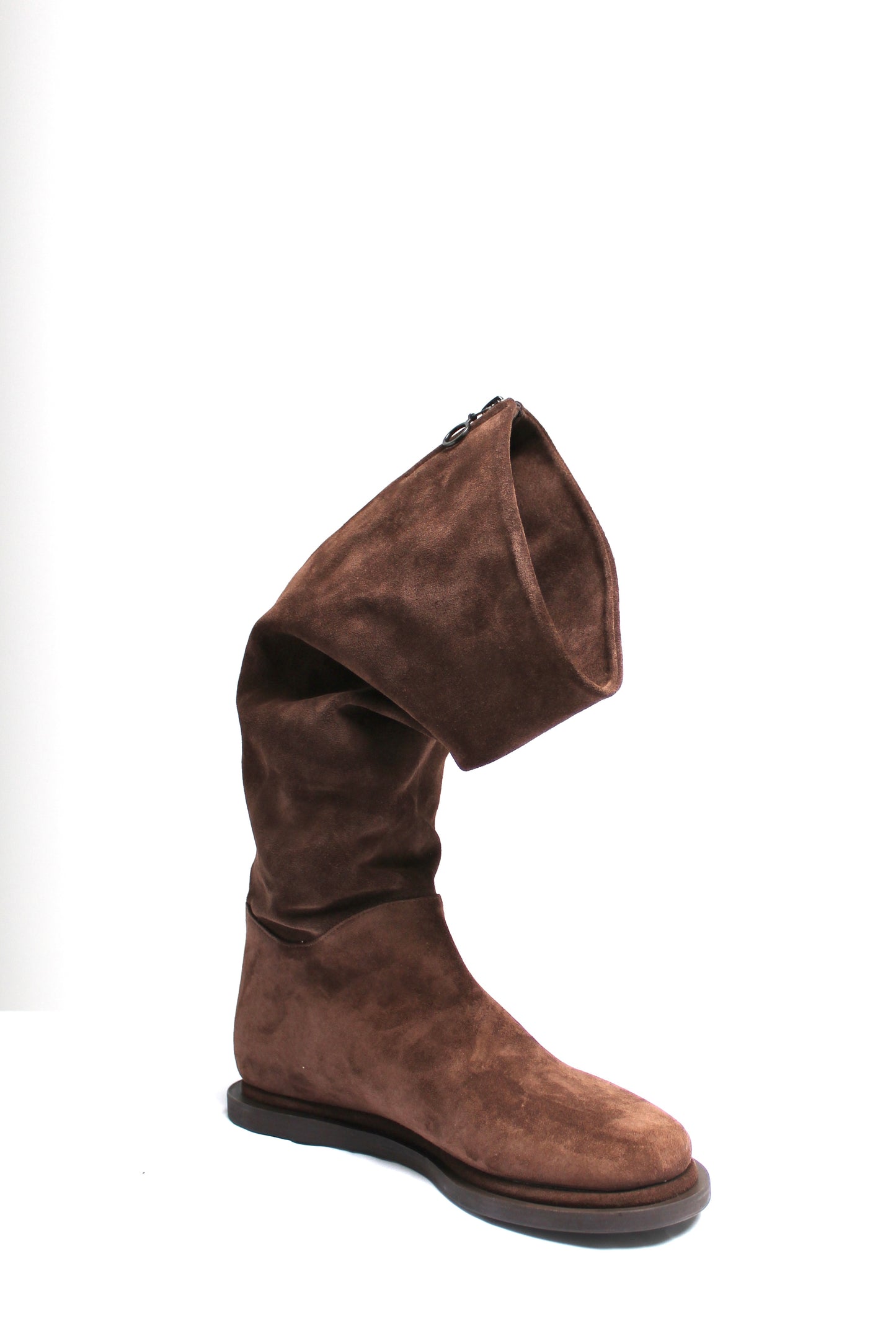 GIULIA brown suede