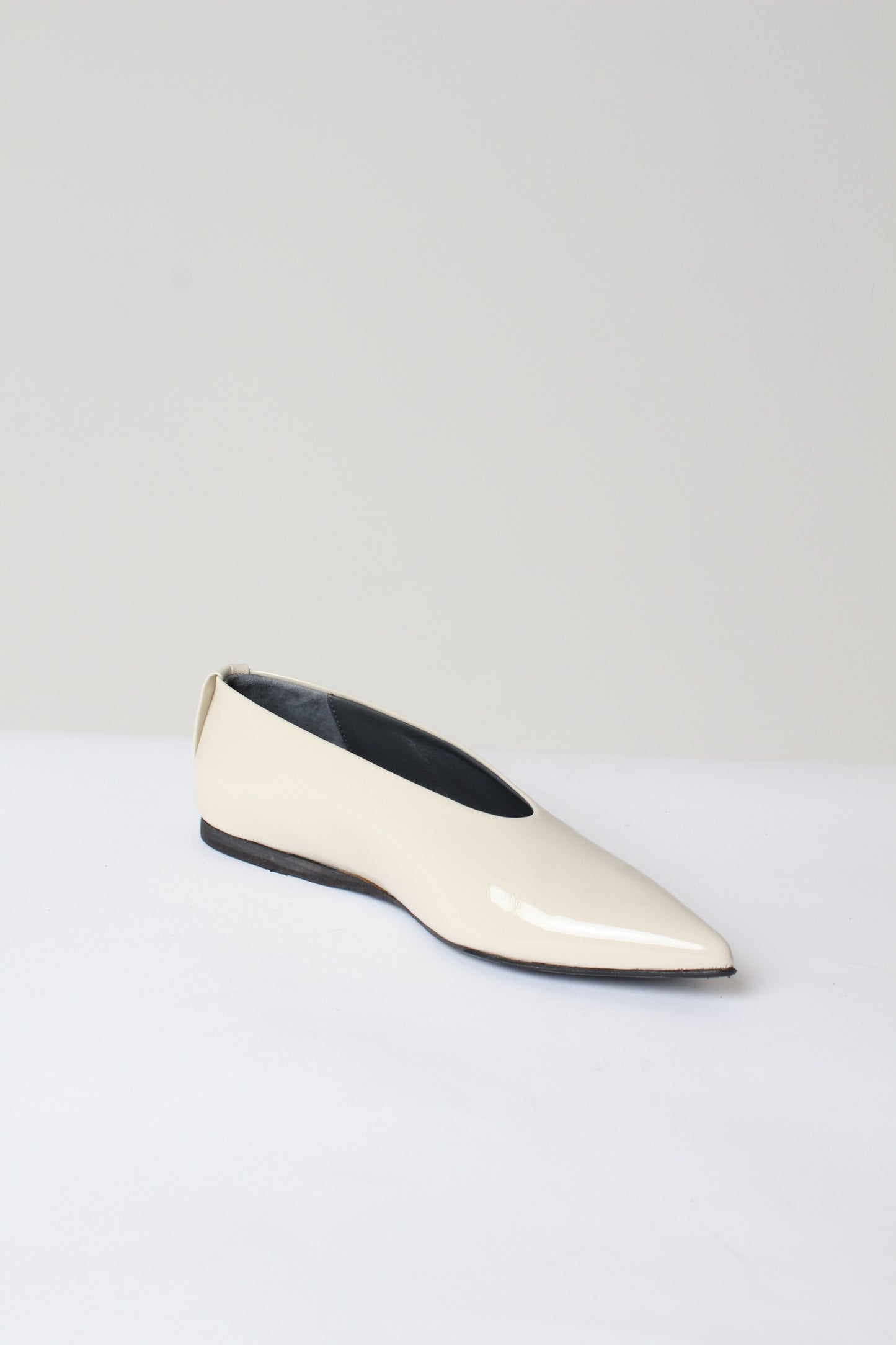 CECILIA PELLE VERNICE BIANCA