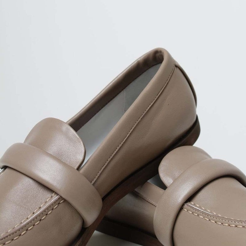 MOCASSINO BEIGE IN NAPPA