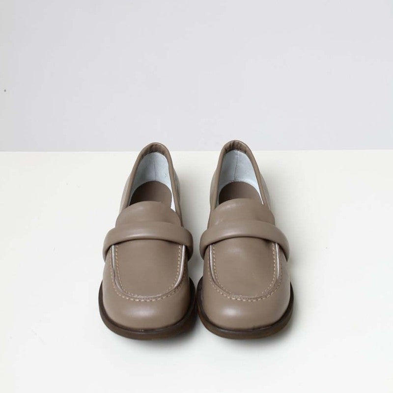 MOCASSINO BEIGE IN NAPPA