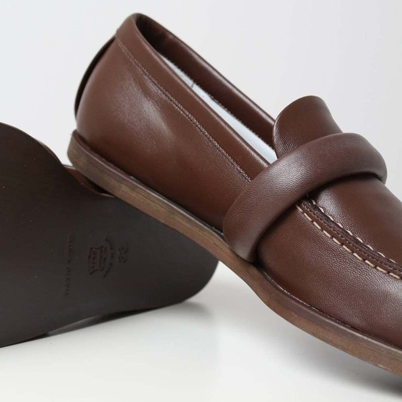 MOCASSINO TOBACCO NAPPA