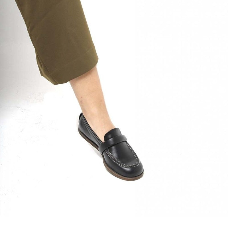 MOCASSINO BLACK NAPPA