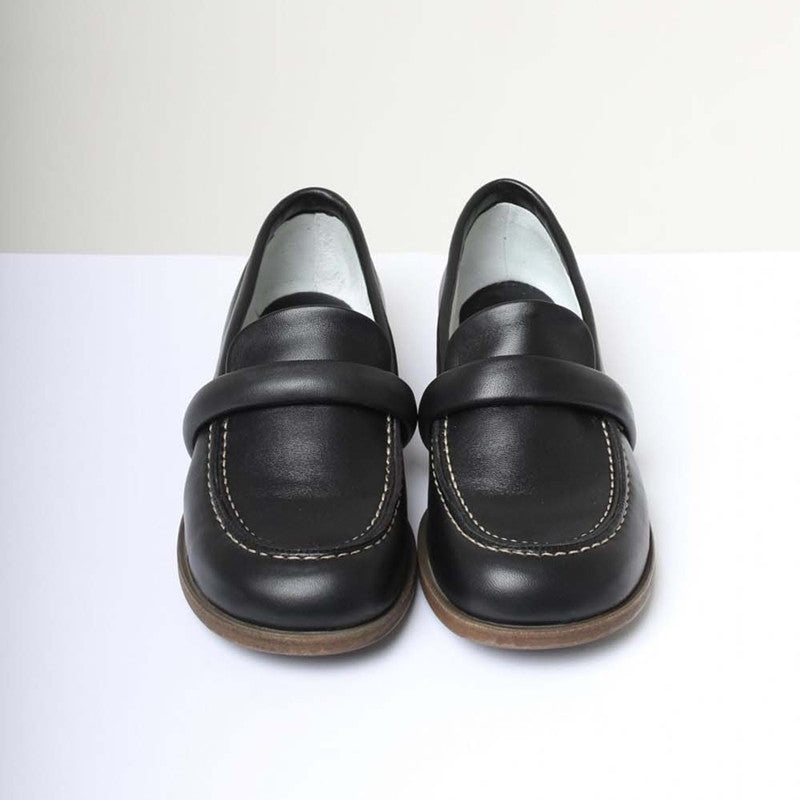 MOCASSINO BLACK NAPPA