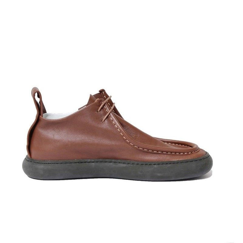 TENNIS 701 NAPPA MARRONE