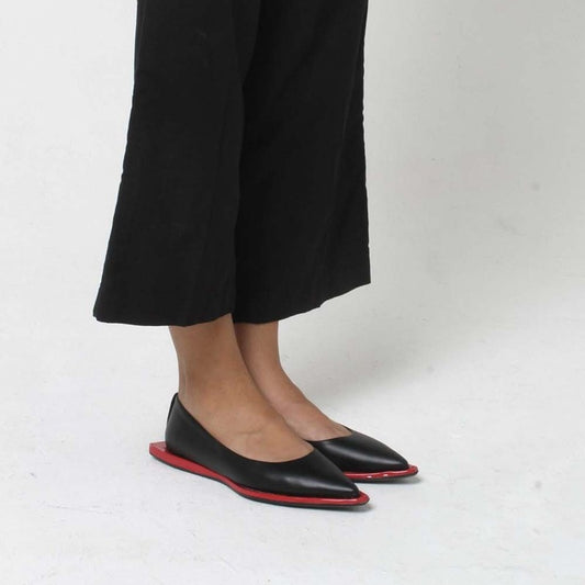 ADALGISA BLACK+RED NAPPA