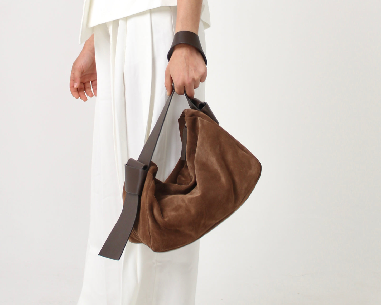 GLORIA  brown suede