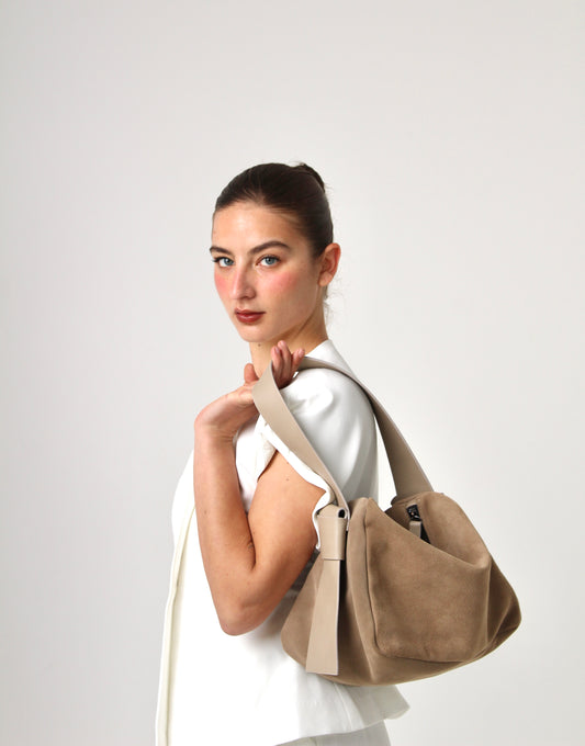 GLORIA  sand suede